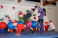 Präsentation der Akrobatik-AG