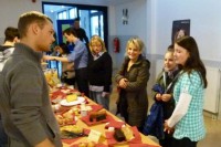 Geschmeckt hat´s und die Abikasse freut sich