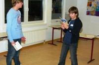 Was willst Du mit dem Buche, sprich!