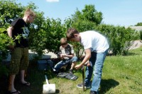 Boden- und Geräuschproben