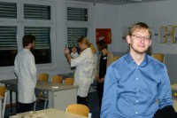 freundlicher Besuch von Ehemaligen