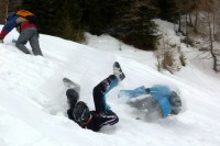 Station 3 Staffellauf mit Tüten