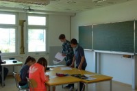 noch mal kurz in die Unterrichtsvorbereitung gucken