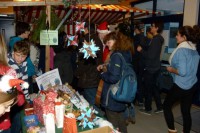 Gedränge im Lavendel-Zuckerwatten-Duft