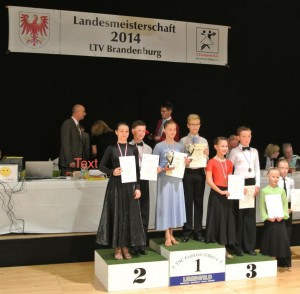 Landessieger Brandenburgs: Nele & Justus