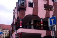 Hundertwasser-Hotel in Magdeburg