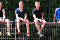 optimale Position zum Gucken
