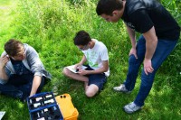 Auswertung des Experiments^