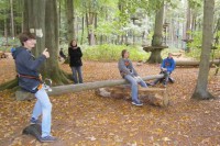 Und nicht so wild schaukeln, Kinder!