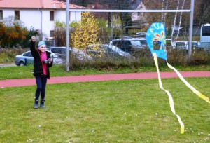 Drachenflug auf Augenhöhe