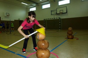 Medizinballmannbau, Schritt 3
