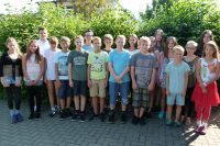 Klasse 7c & Herr Hampel
