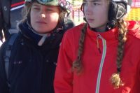 selten soviele Zöpfe gesehen wie auf der Skifahrt