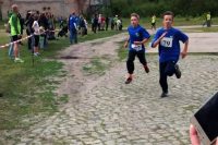 Zielspurt und dann rauf aufs Treppechen :)