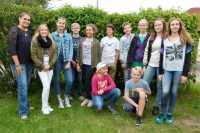 Klasse 8b & Frau Herrmann