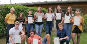 erfolgreiche Teilnehmer Business English 2018