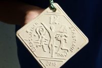Medaille vom 12. Eberswalder Stadtlauf