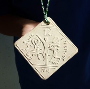 Medaille vom 12. Eberswalder Stadtlauf