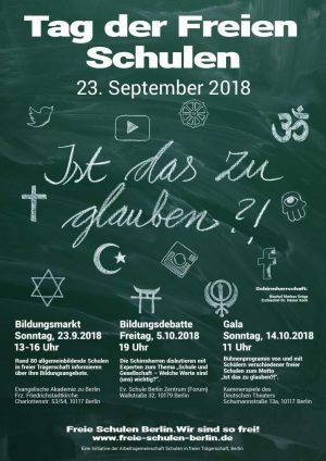 Tag der Freien Schulen Berlin 2018