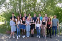 Klassenfoto Klasse 11 & Dr. Pfeffer