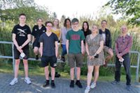 Klassenfoto Klasse 10a & Dr. Jäger