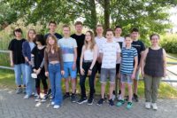 Klassenfoto Klasse 8a Frau Gladigau