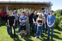 Klassenfoto 9c und Frau Schwarz