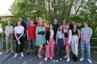 Klassenfoto Klasse 11 & Frau Kunze