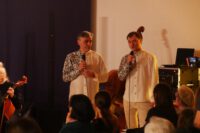 die Herren Kudovba sen. und jun. berichten über die Ukraine