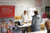 die Studienberaterin war auch vor Ort