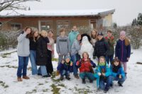 Schneemann Olaf mit der Klasse 6a