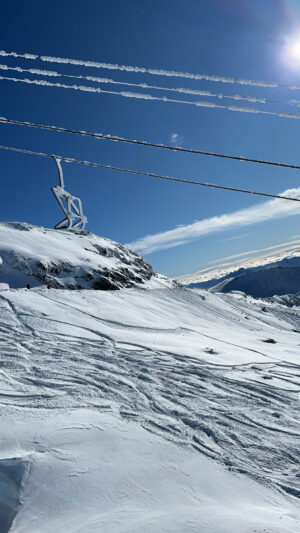 Schnee und Sonne