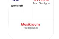 Gebäudelageplan Kreativhaus Elternsprechtag 2026