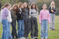 Aufstellung zum Riverdance?