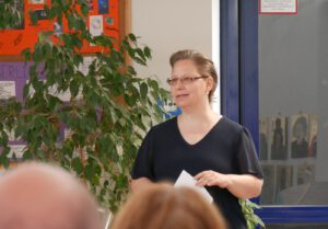 Frau Gladigau - als Lehrerin seit der Gründung dabei