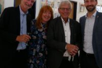 Hr. Krapohl, Fr. & Hr. Prof. Hasenclever und Bürgermeister Wonke