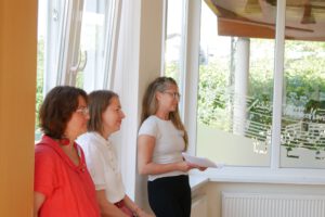 nicht Zaun-, sondern Fensterbankgäste