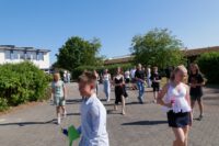 haben schon mal die Schule erkundet