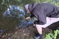 langes Wort: Wasserprobenentnahmeversuch
