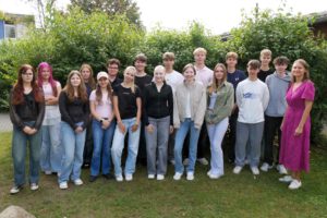 Klasse 10c und Frau Jackowiak