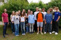 Klasse 9a und Herr Rüger