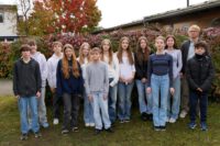 Klasse 8b und Dr. Pfeffer