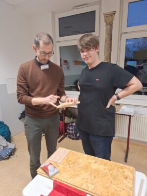 praeceptor Rueger et discipulus