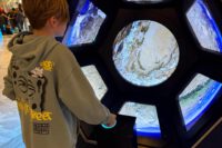 Blick vom Orbit auf unseren blauen Planeten