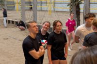 wenigstens eine hat Spasss