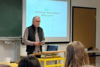 Herr Seger vom Panketaler Geschichtsverein