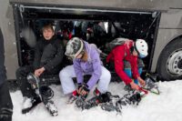 sogar Sitzplätze beim Anziehen