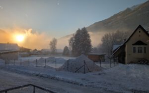 kann man nicht meckern - Ausblick beim Frühstück