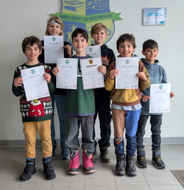 erfolgreiche Teilnehmer Mathewettbewerben