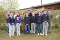 Klasse 9b und Frau Coppola
